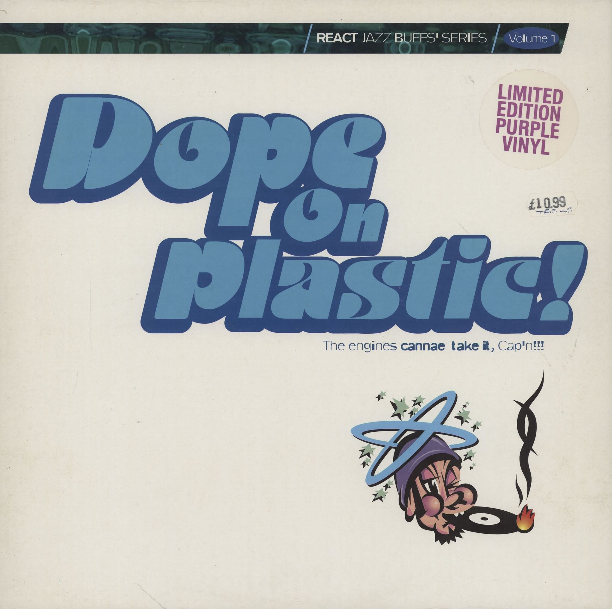 Various-Dance Dope On Plastic!: Volume 1 UK Promo 2-LP vinyl record set (Double LP Album) REACTLP55