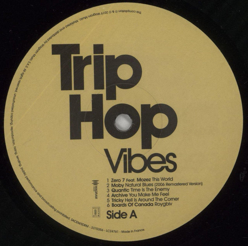 Various-Dance Trip Hop Vibes Vol.1 French 2-LP vinyl record set (Double LP Album) D.V2LTR741465