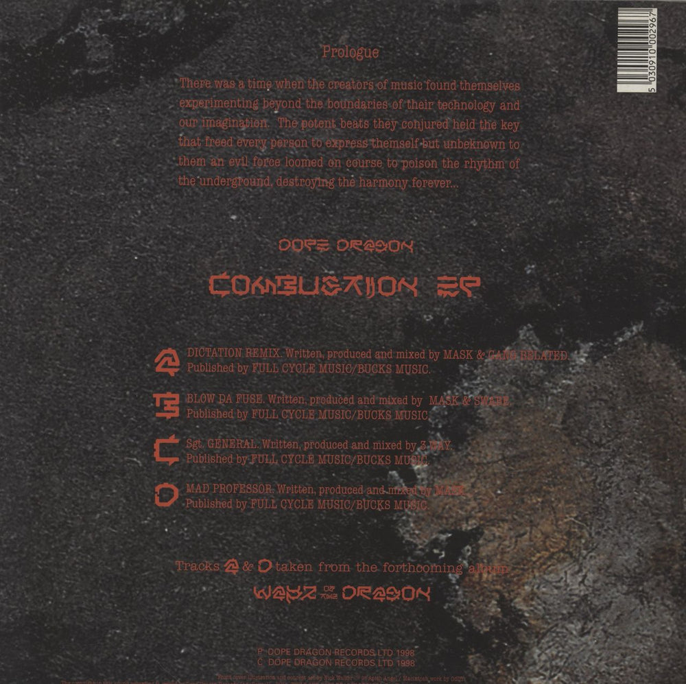 Various-Drum & Bass Jungle Combustion EP UK 2-LP vinyl record set (Double LP Album) 5030910002967