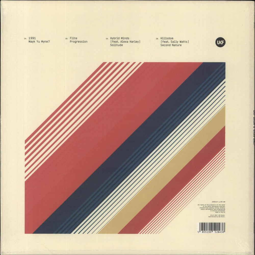 Various-Drum & Bass Jungle UKF Drum & Bass 2017 - White Vinyl - Sealed UK 12" vinyl single (12 inch record / Maxi-single) 5055199520438