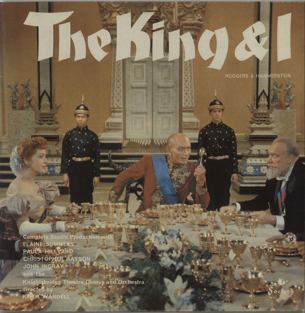 Various-Film, Radio, Theatre & TV The King And I UK vinyl LP album (LP record) SOC947