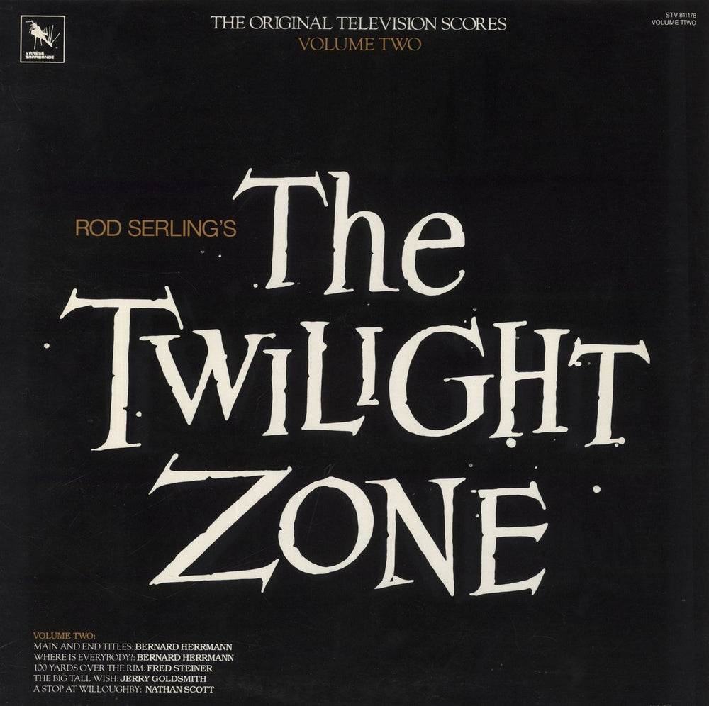 Various-Film, Radio, Theatre & TV The Twilight Zone Volume Two US vinyl LP album (LP record) STV81178