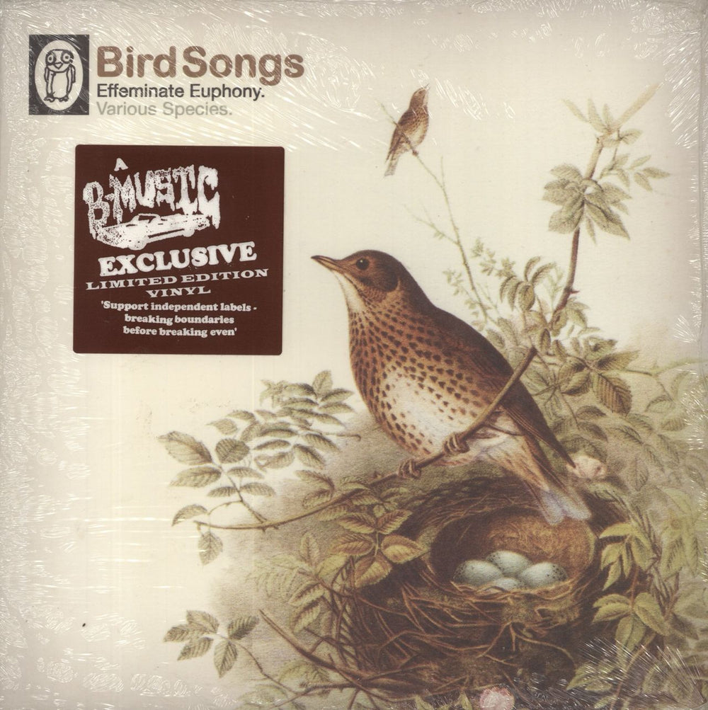 Various-Folk Bird Songs - Sealed - RSD US 10" vinyl single (10 inch record) BMS026