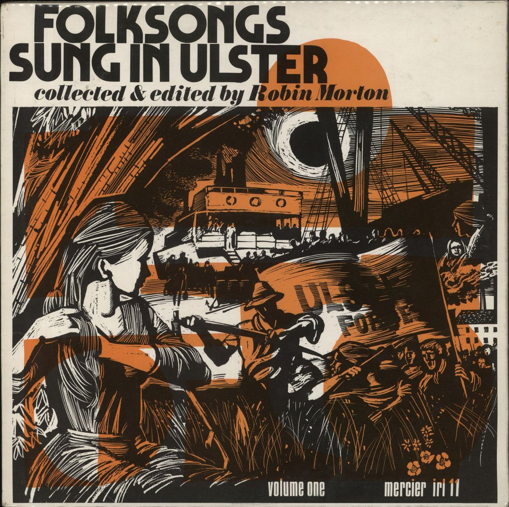 Various-Folk Folksongs Sung In Ulster - Volume 1 UK vinyl LP album (LP record) IRL11