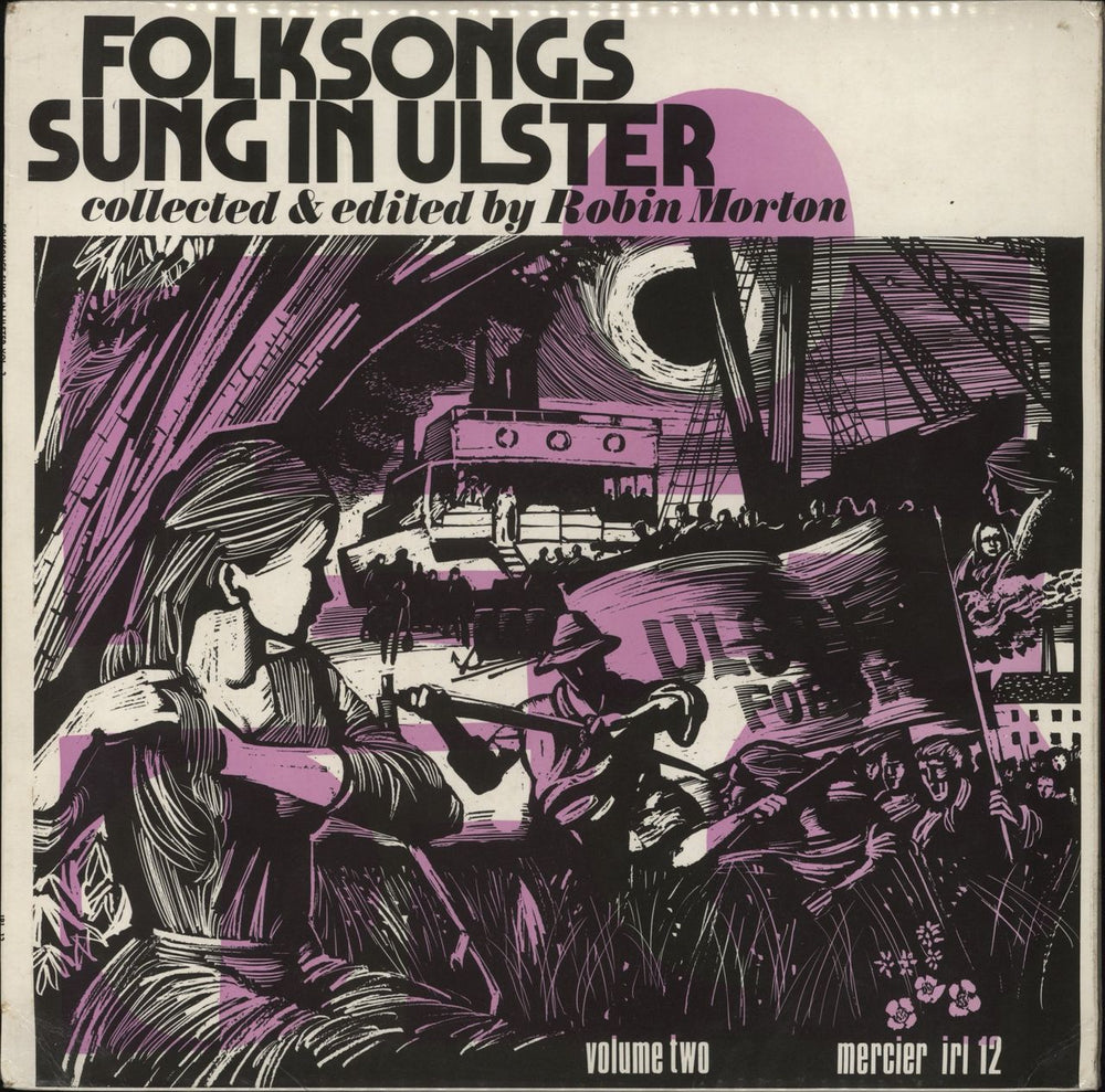 Various-Folk Folksongs Sung In Ulster - Volume 2 UK vinyl LP album (LP record) IRL11