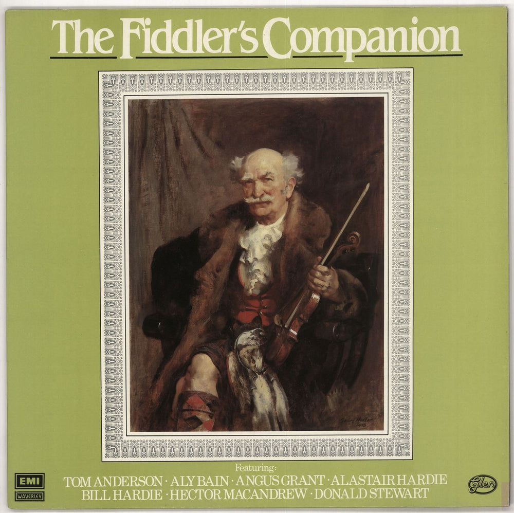 Various-Folk The Fiddler's Companion UK vinyl LP album (LP record) GLN1023