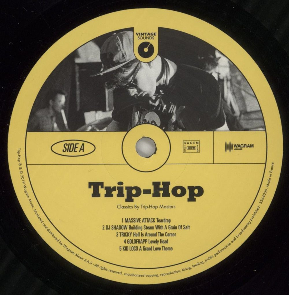 Various-Hip Hop & Rap Trip-Hop (Classics By Trip-Hop Masters) French vinyl LP album (LP record) VB6LPTR867942