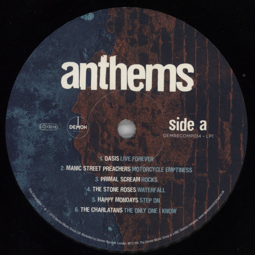 Various-Indie Anthems UK 2-LP vinyl record set (Double LP Album) I-V2LAN826029