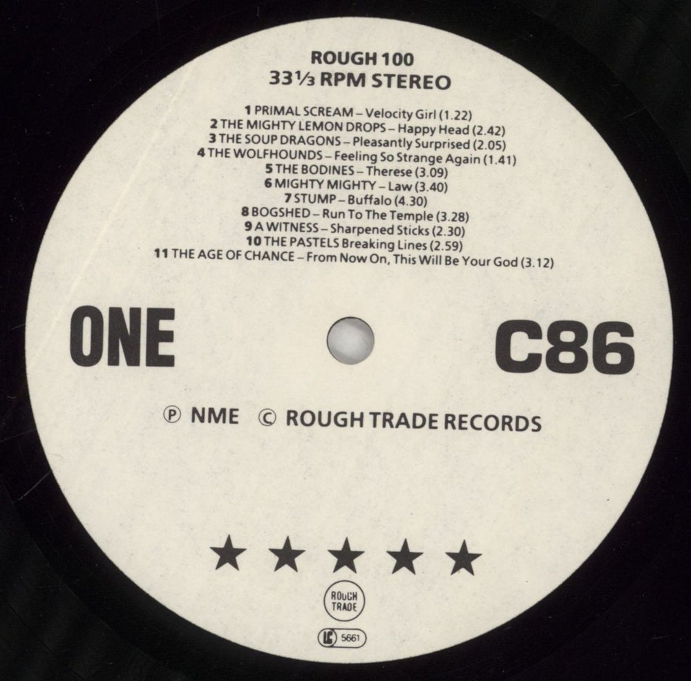 Various-Indie NME C86 UK vinyl LP album (LP record) I-VLPNM367390