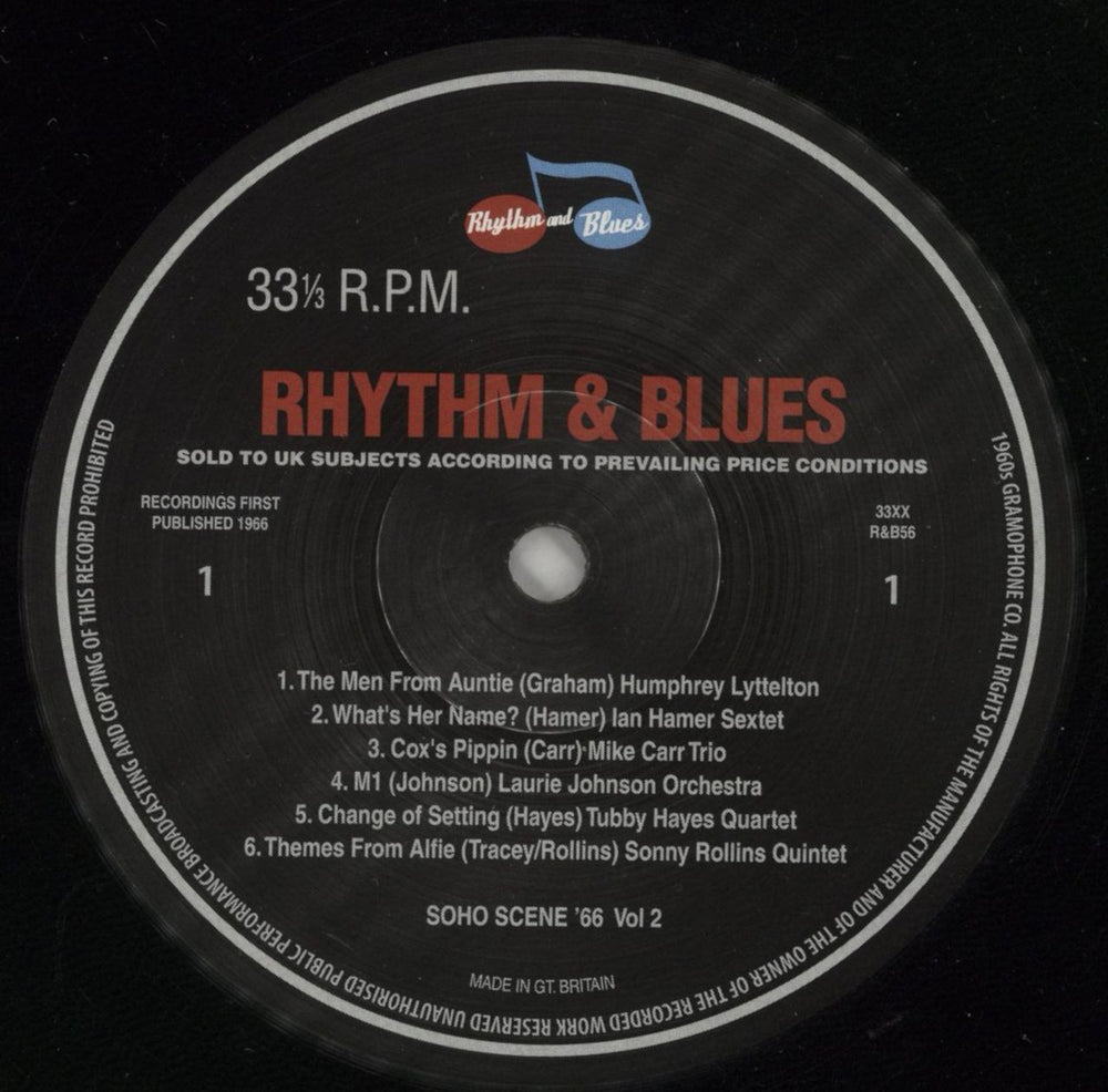 Various-Jazz Soho Scene '66 Jazz Goes Mod - Volume 2 UK vinyl LP album (LP record) V-JLPSO866685