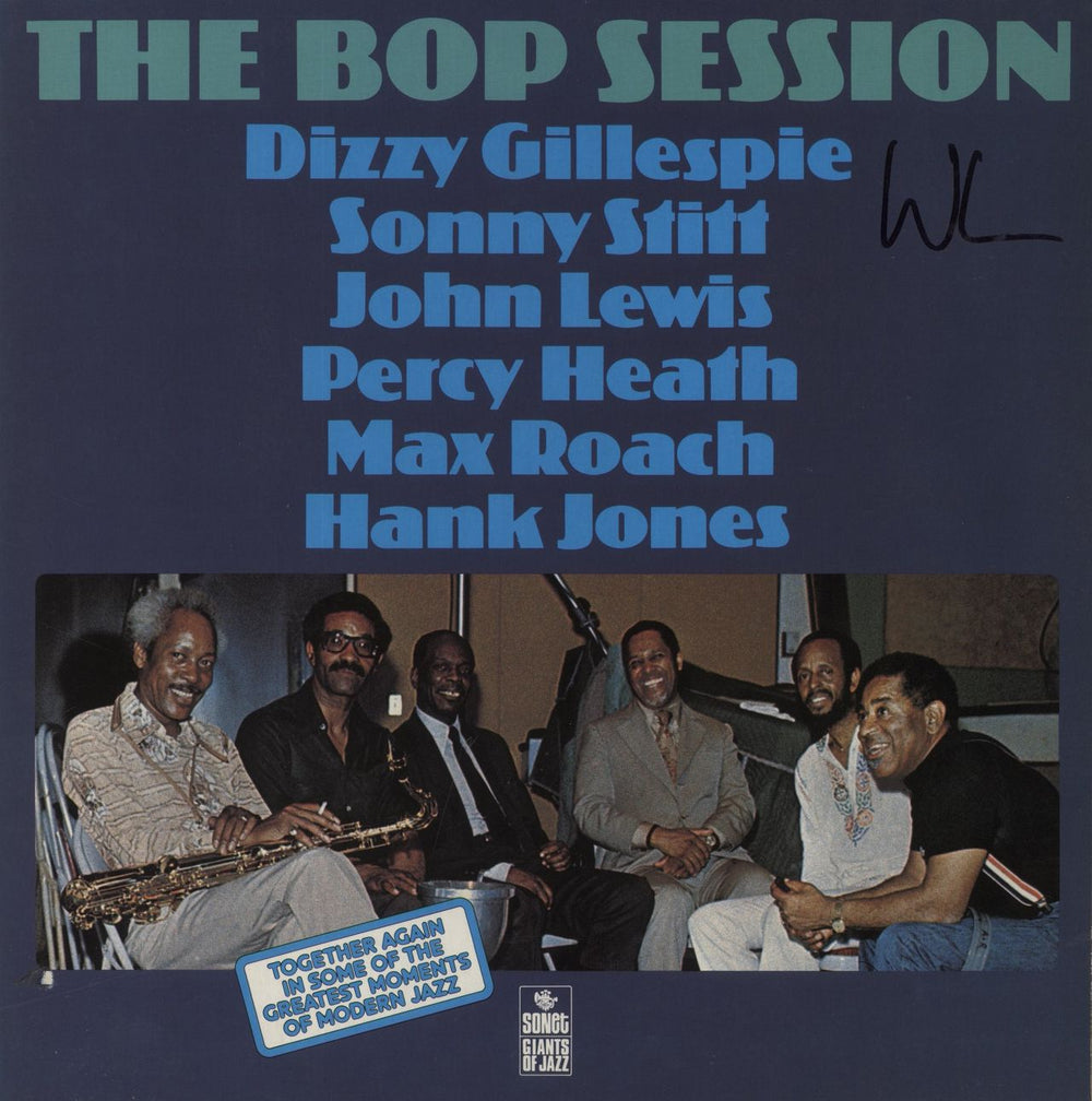 Various-Jazz The Bop Session - Test Pressing UK Promo vinyl LP album (LP record) SNTF692