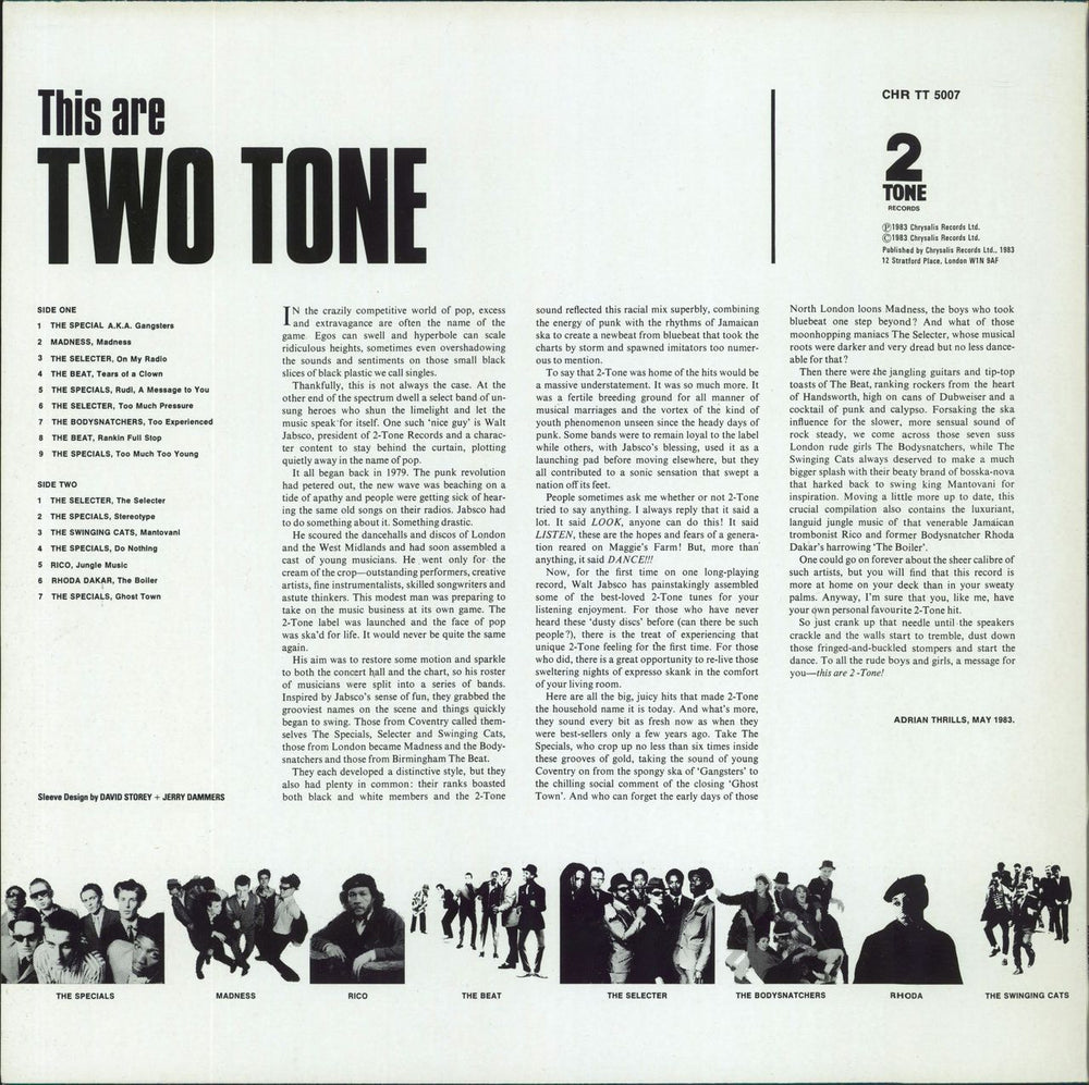 Various-Mod & 2-Tone This Are 2-Tone - Pricebusters Stickered Sleeve UK vinyl LP album (LP record)