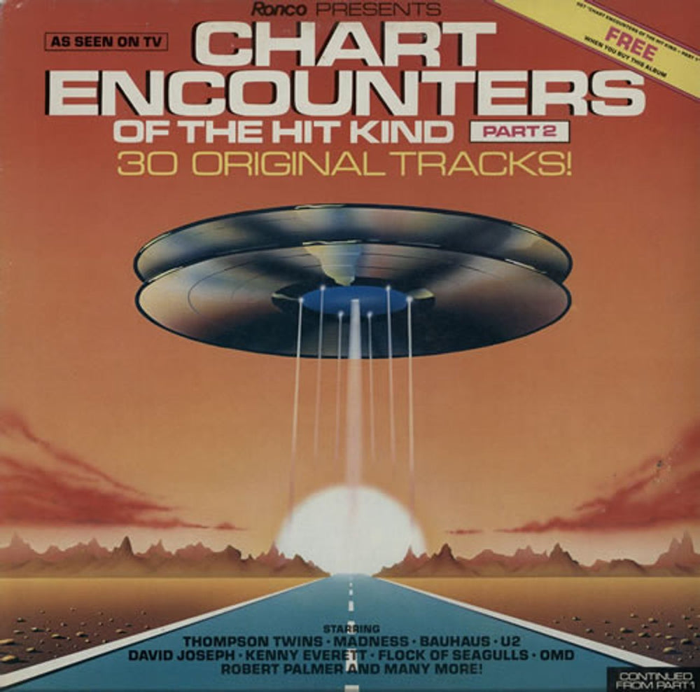 Various-Pop Chart Encounters Of The Hit Kind - Part 1 & 2 UK 2-LP vinyl record set (Double LP Album) 7VA2LCH576700