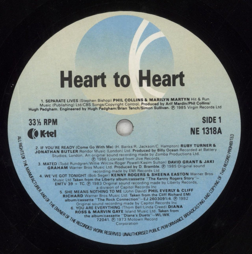 Various-Pop Heart To Heart UK 2-LP vinyl record set (Double LP Album) 7VA2LHE616739