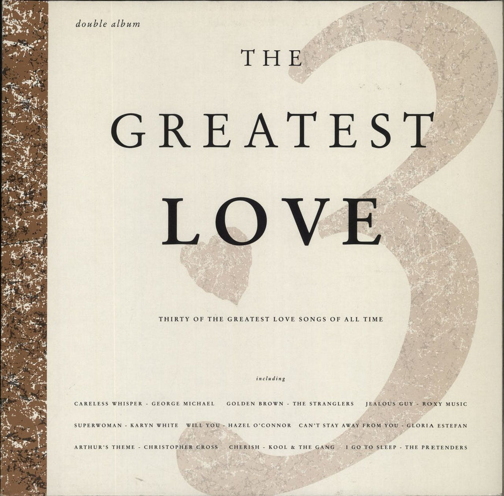 Various-Pop The Greatest Love: Volume 3 UK 2-LP vinyl record set (Double LP Album) STAR2384