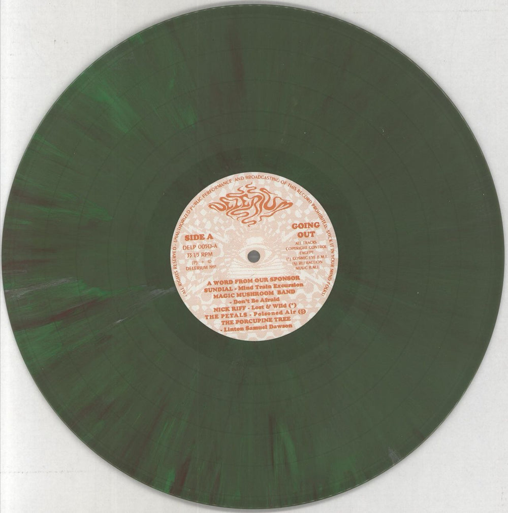 Various-Prog & Psych A Psychedelic Psauna - Coloured Vinyl - Numbered UK 2-LP vinyl record set (Double LP Album) LSD2LAP857491