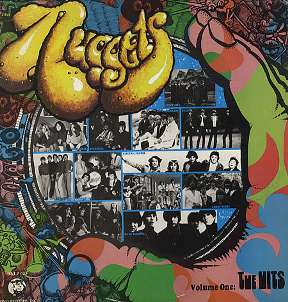 Various-Prog & Psych Nuggets Volume One - The Hits US vinyl LP album (LP record) RNLP025