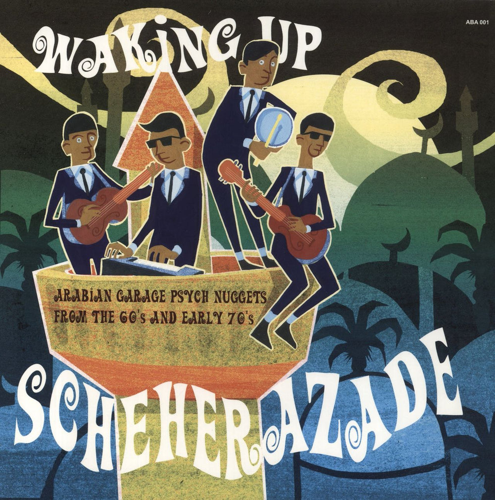 Various-Prog & Psych Waking Up Scheherazade - Yellow Vinyl Dutch vinyl LP album (LP record) ABA001