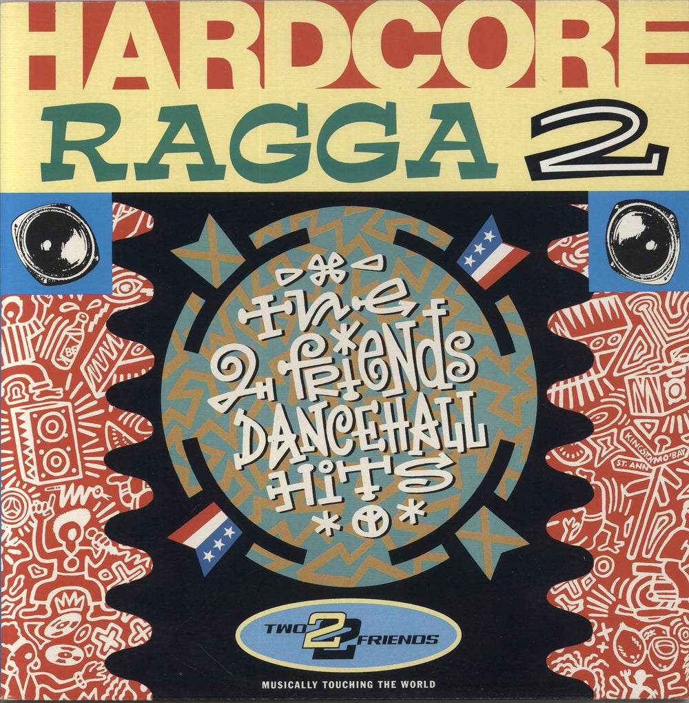 Various-Reggae & Ska Hardcore Ragga 2 UK vinyl LP album (LP record) GREL167