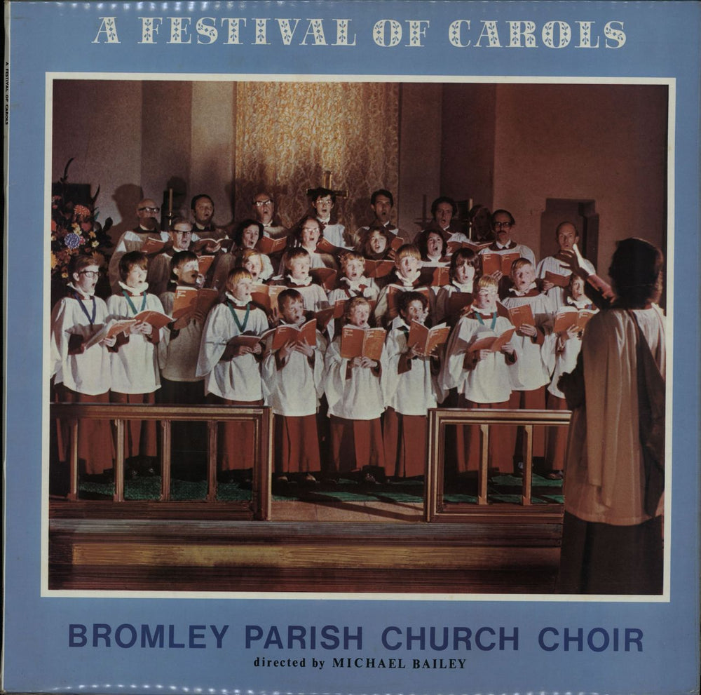 Various-Religious A Festival Of Carols UK vinyl LP album (LP record) MNB2