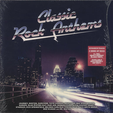 Various-Rock & Metal Classic Rock Anthems - 180gm Vinyl - Shrink UK 2-LP vinyl record set (Double LP Album) DEMRECOMP001