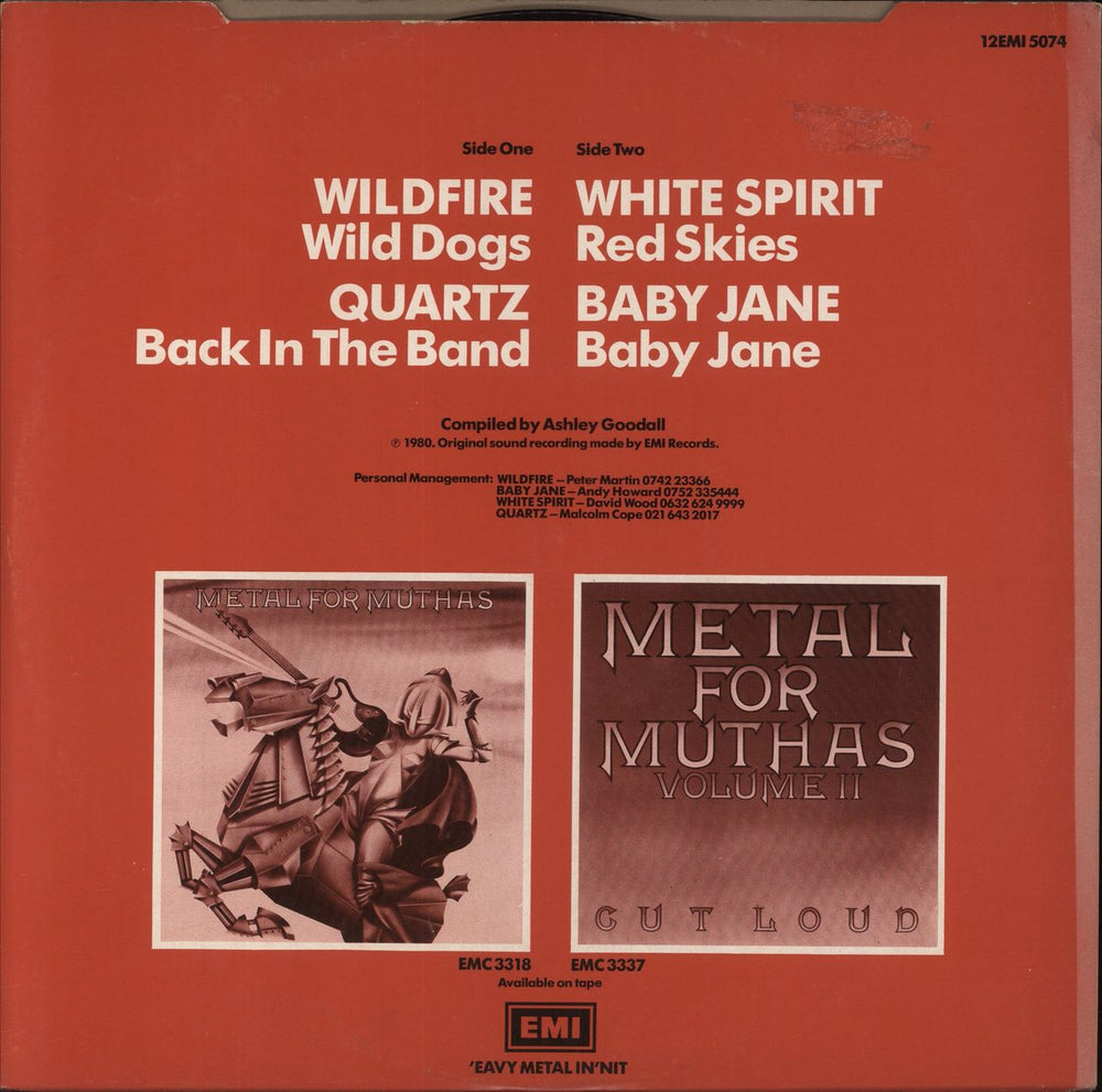 Various-Rock & Metal Muthas Pride UK 12" vinyl single (12 inch record / Maxi-single)