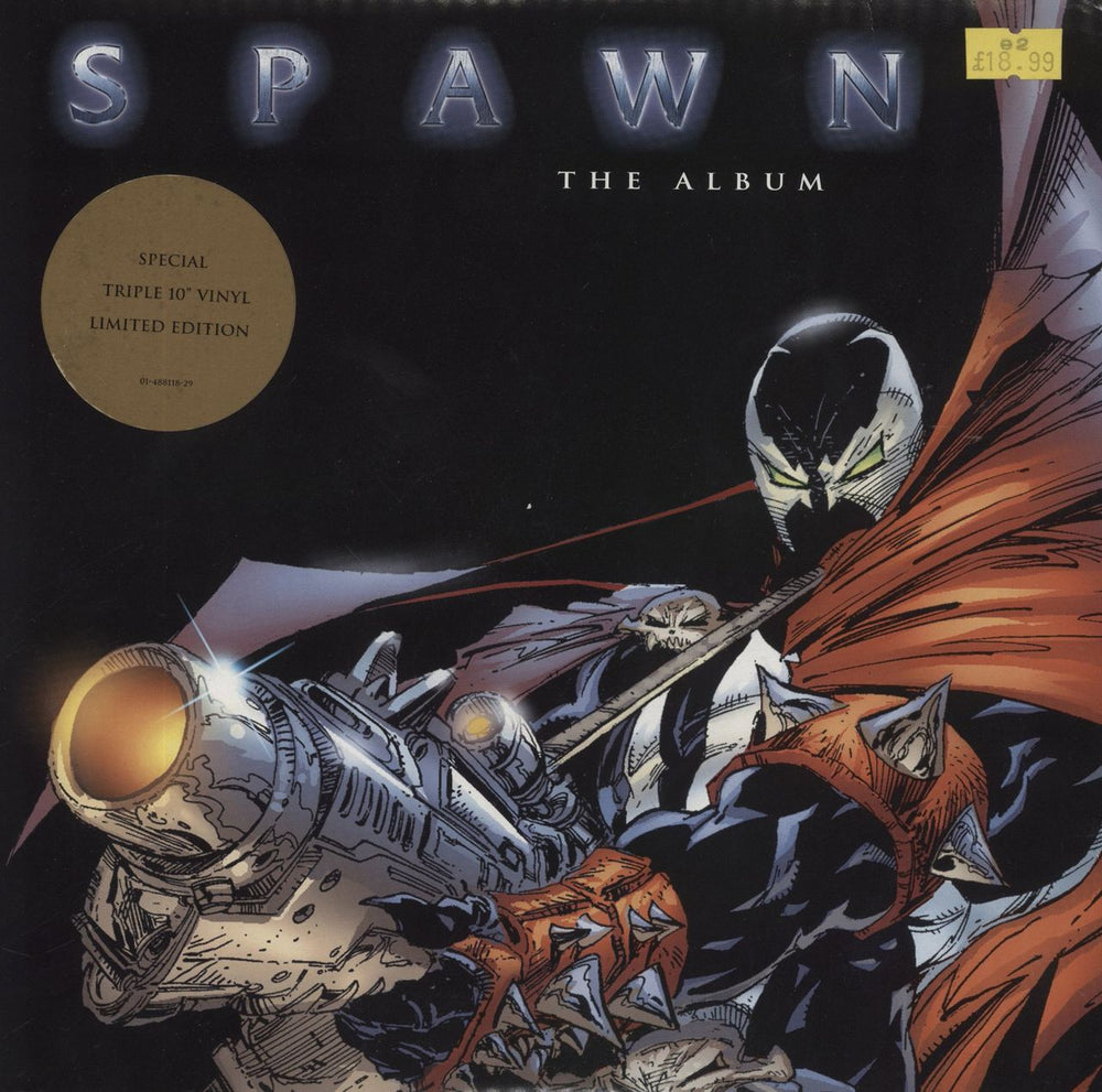 Various-Rock & Metal SPAWN The Album - EX German 3-LP vinyl record set (Triple LP Album) 4881180