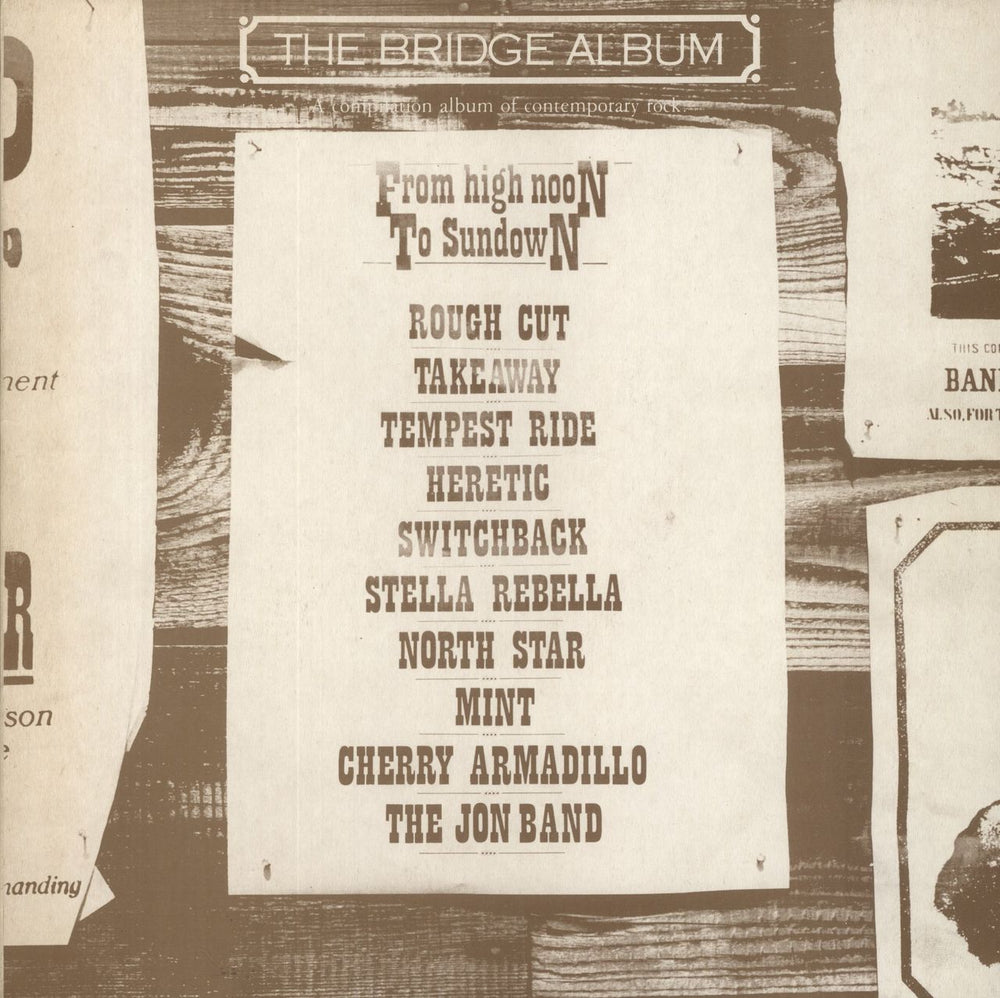 Various-Rock & Metal The Bridge Album UK vinyl LP album (LP record) BR001