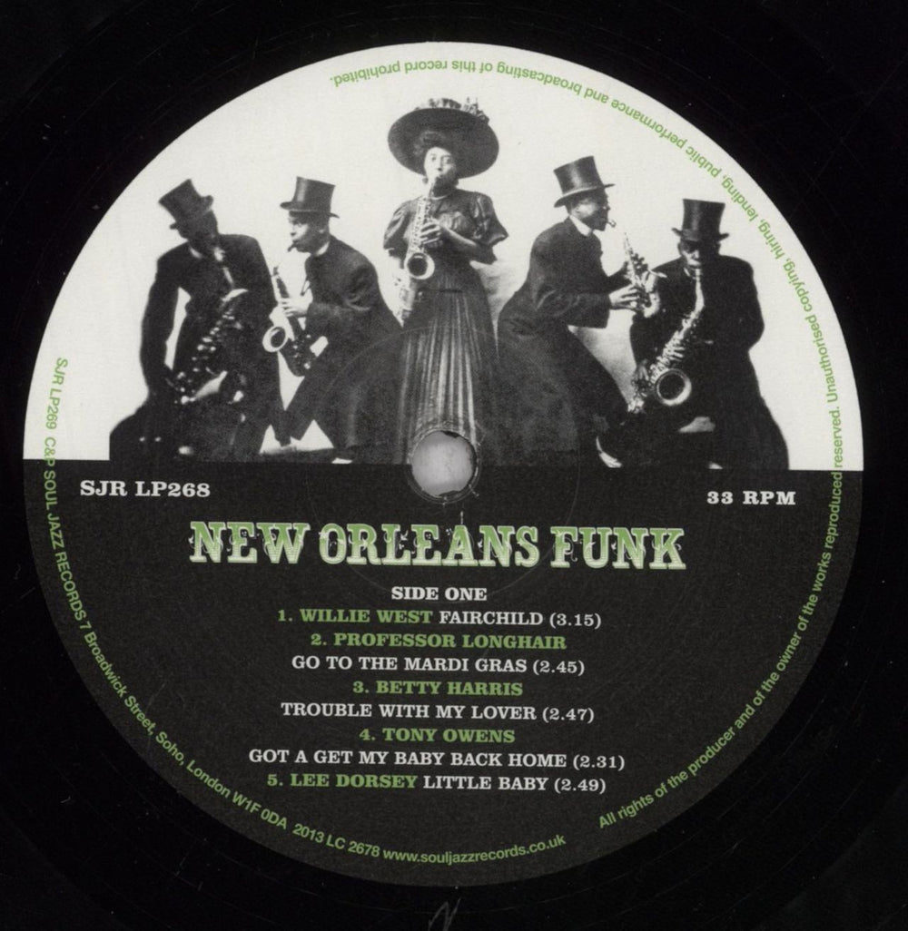 Various-Soul & Funk New Orleans: The Original Sound Of Funk Vol.3 -Two-Way-Pocky-Way, Gumbo Ya-Ya & The Mardi Gras Mambo UK 2-LP vinyl record set (Double LP Album) SJF2LNE842437