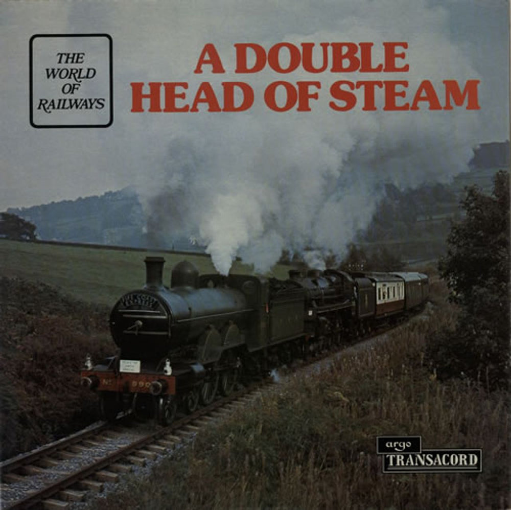 Various-Trains A Double Head Of Steam UK vinyl LP album (LP record) SPA530