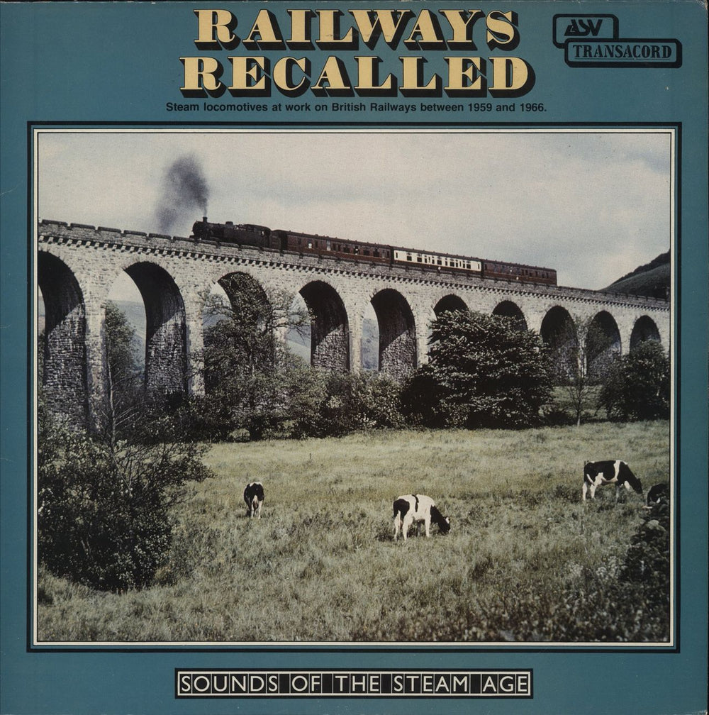 Various-Trains Railways Recalled UK vinyl LP album (LP record) ATR7017