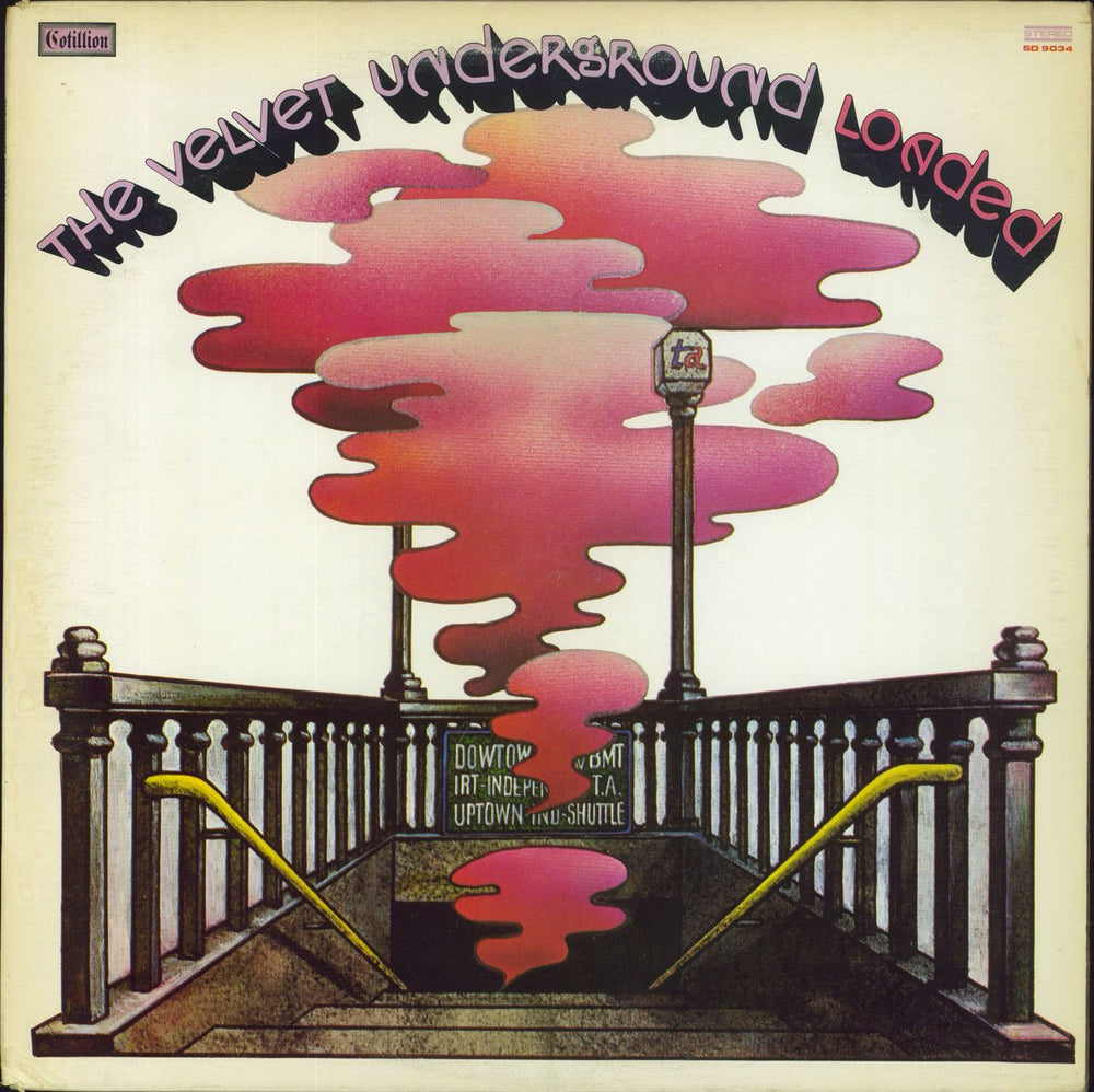 Velvet Underground Loaded Canadian vinyl LP album (LP record) SD9034