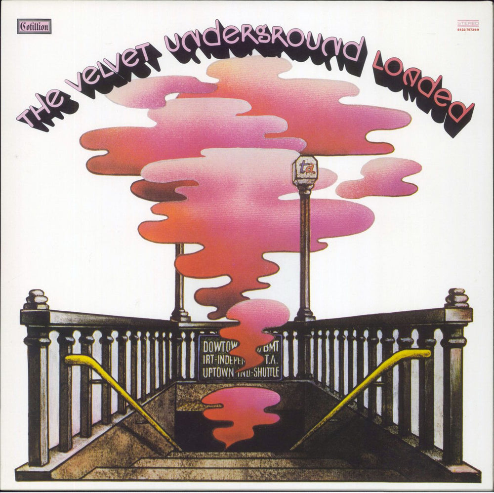 Velvet Underground Loaded - Pink Vinyl UK vinyl LP album (LP record) 8122-79734-9