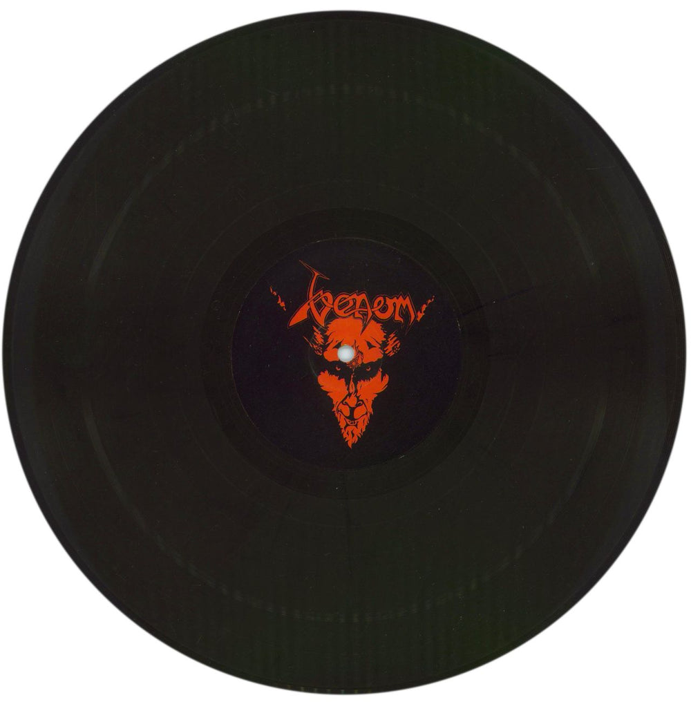 Venom Black Metal - Grey Marbled Vinyl UK vinyl LP album (LP record) VNMLPBL869724