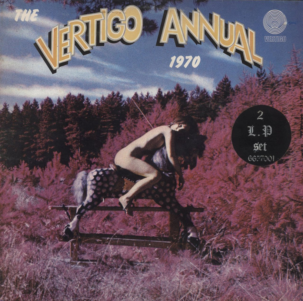 Vertigo Label The Vertigo Annual 1970 - Stickered Sleeve UK 2-LP vinyl record set (Double LP Album) 6657001