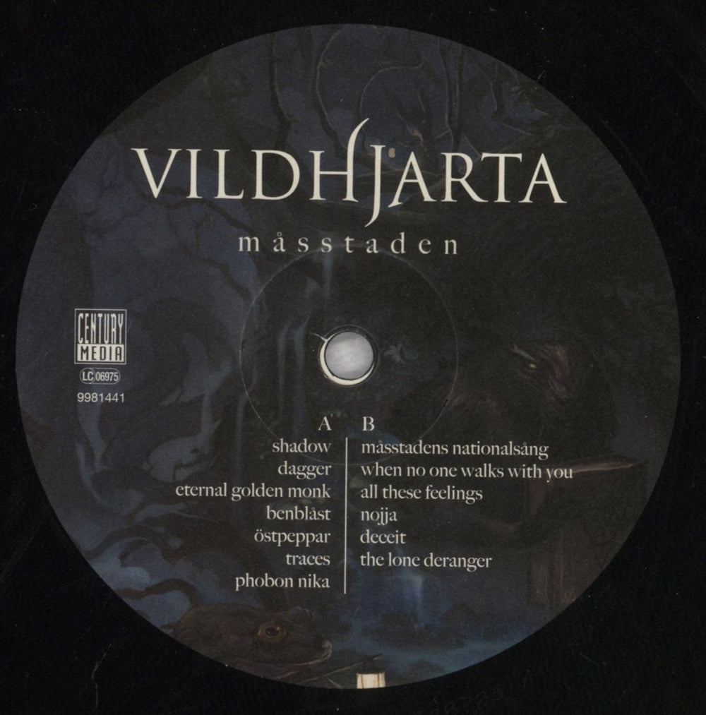 Vildhjarta Masstaden UK vinyl LP album (LP record) 6L6LPMA847905