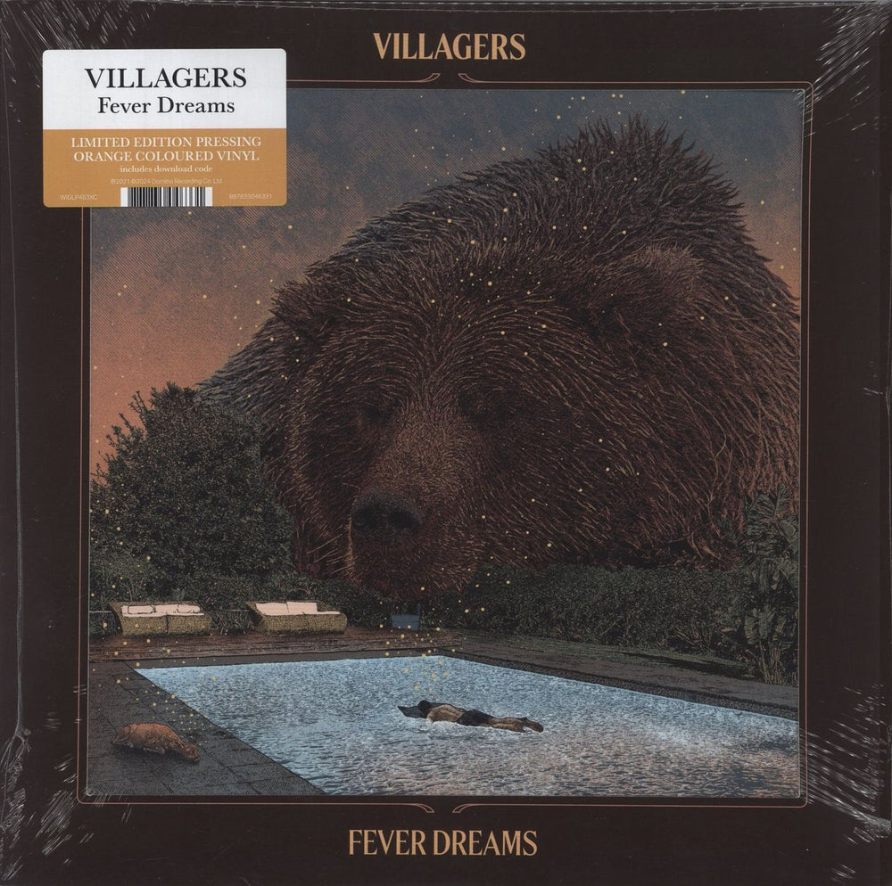 Villagers Fever Dreams - Orange Vinyl - Sealed UK vinyl LP album (LP record) WIGLP463XC