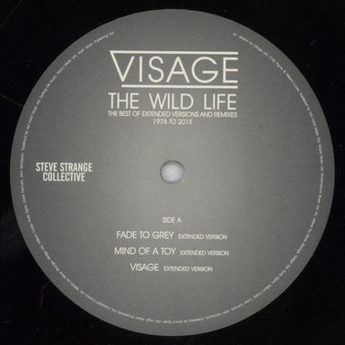 Visage The Wild Life [The Best Of Extended Versions And Remixes - 1978 To 2015] UK 2-LP vinyl record set (Double LP Album) VIS2LTH839929