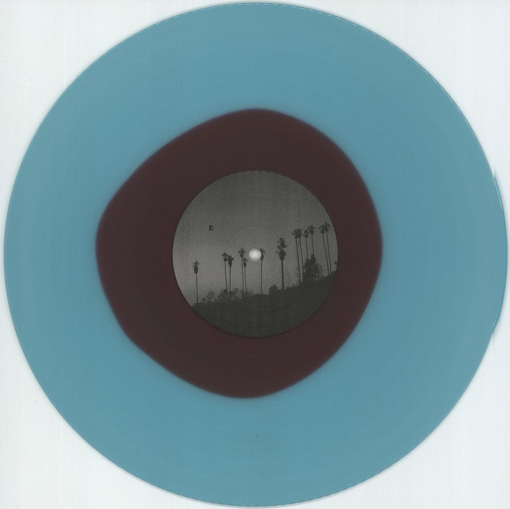 Vivian Girls Memory - Maroon-in-Blue Vinyl + Outer Bag US vinyl LP album (LP record) 9ZXLPME872285