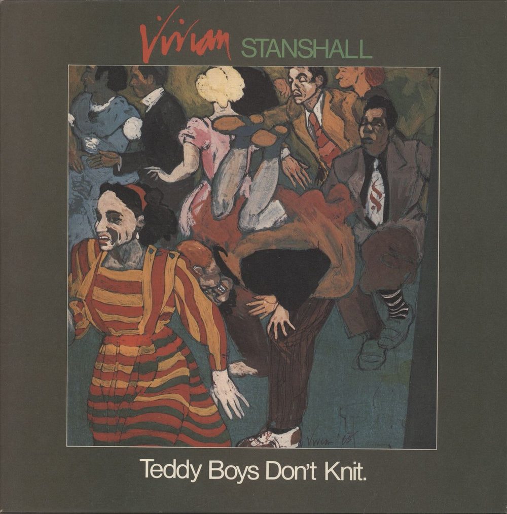 Vivian Stanshall Teddy Boys Don't Knit UK vinyl LP album (LP record) CAS1153