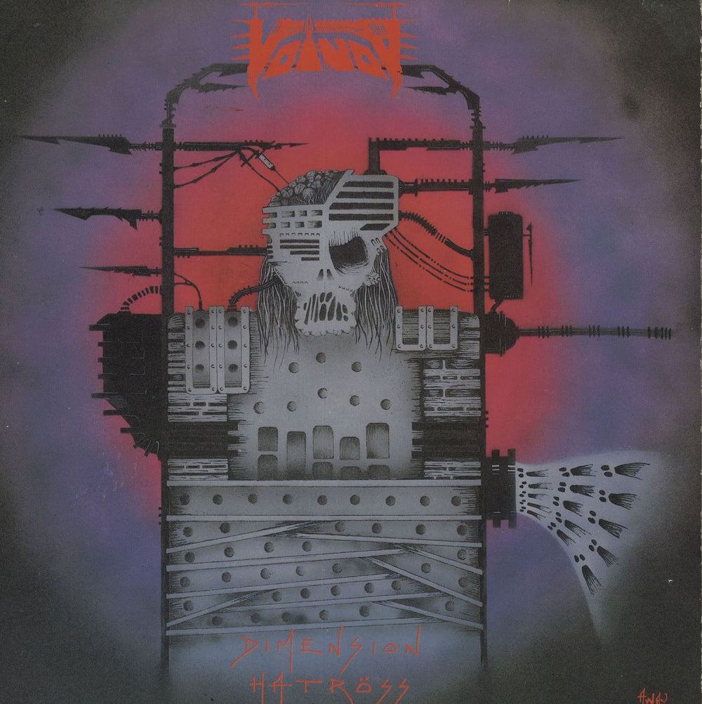 Voivod Dimension Hatröss - EX German vinyl LP album (LP record) N0106-1