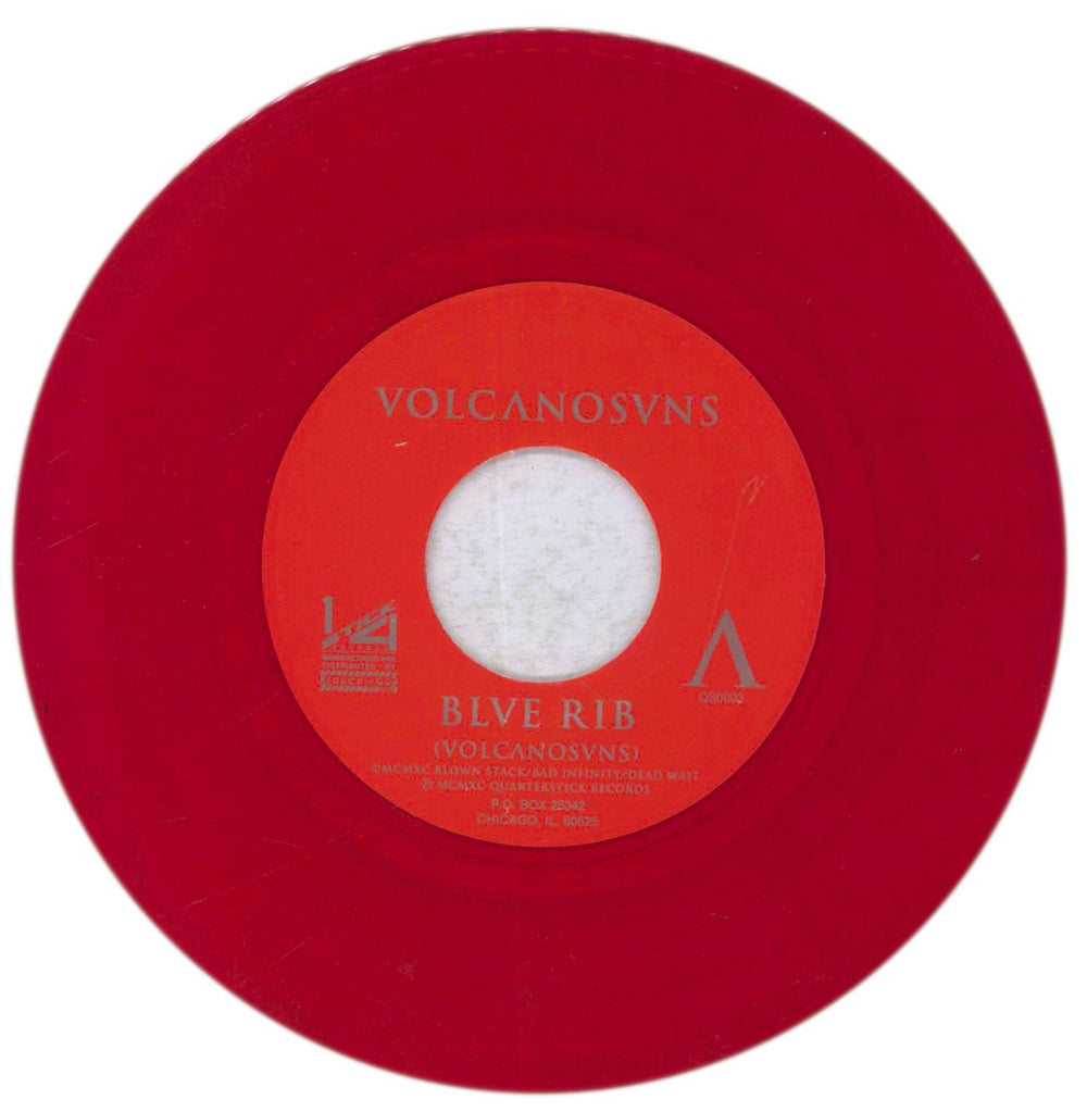 Volcano Suns Blue Rib US 7" vinyl single (7 inch record / 45) VO407BL841209