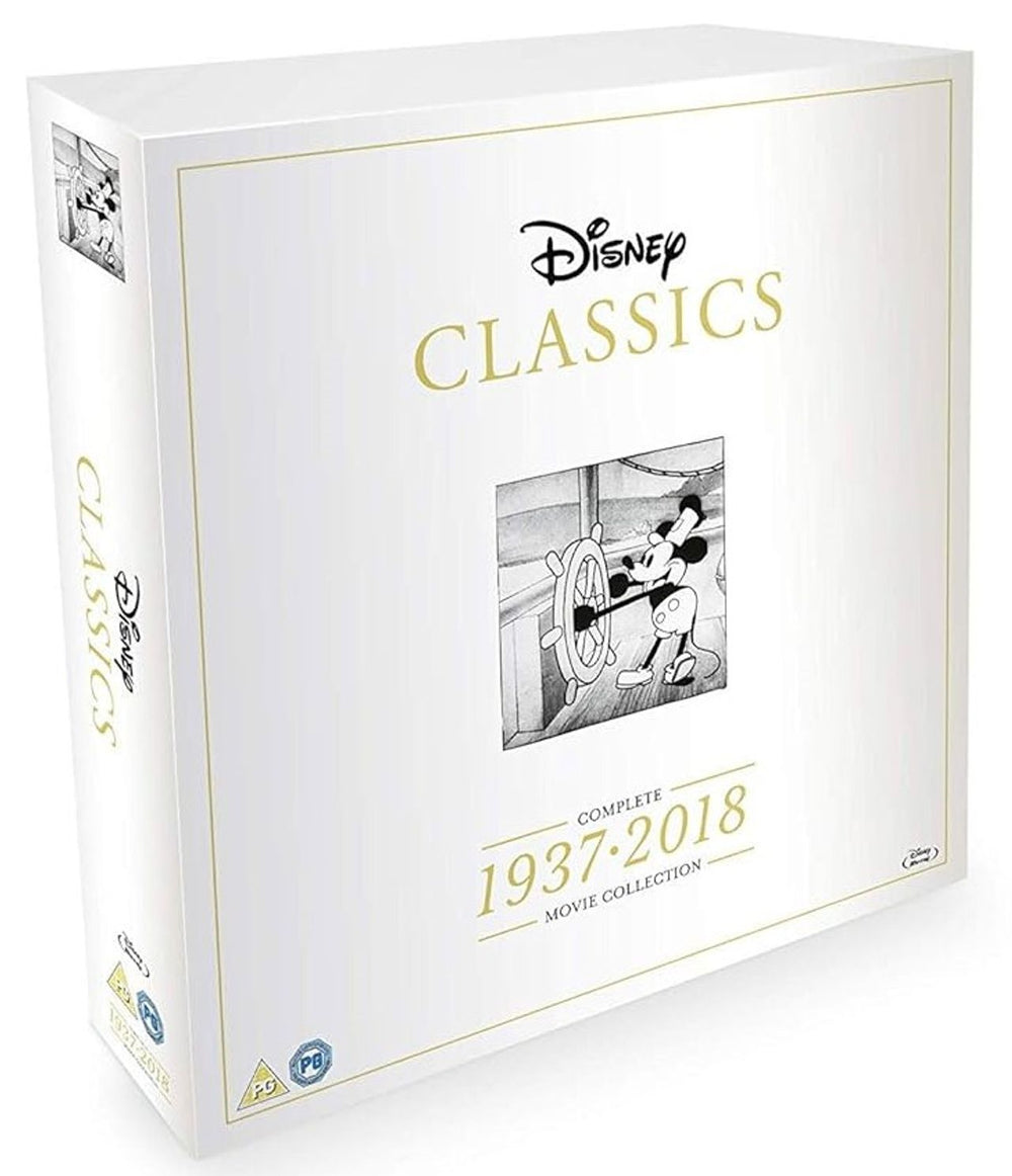 Walt Disney Disney Classics Complete Collection - 57 Disc Collection - Blu-ray - Sealed UK CD Album Box Set BUH0322901SC1A