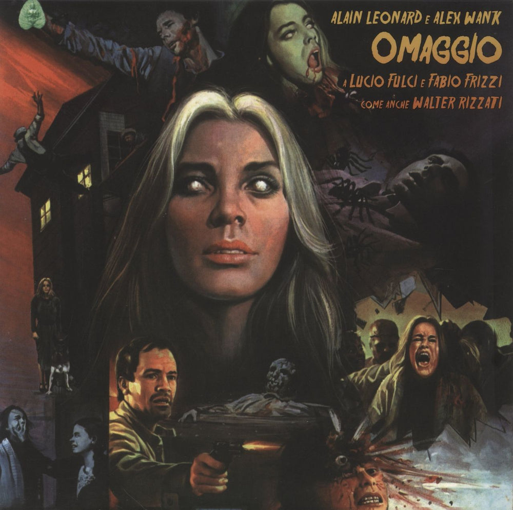 Walter Rizzati Omaggio A Lucio Fulci E Fabio Frizzi Come Anche Walter Rizzati - Yellow w/ Red & Black Splatter Austrian 12" vinyl single (12 inch record / Maxi-single) EXPLOIT02