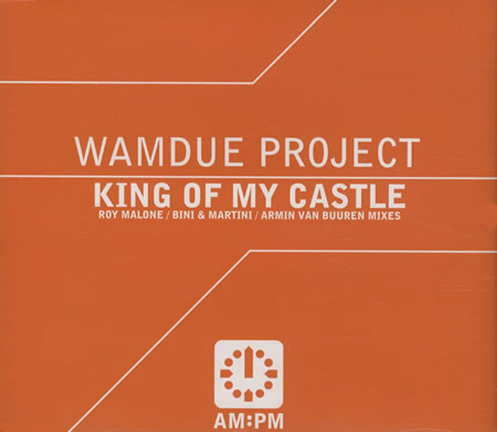 Wamdue Project King Of My Castle UK CD single (CD5 / 5") CDAMPM127
