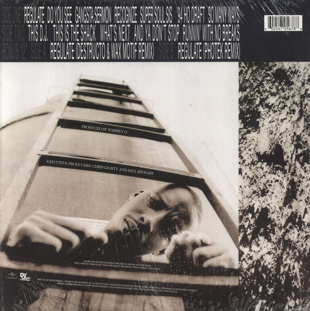 Warren G Regulate... G Funk Era - 20th Anniversary Edition US 2-LP vinyl record set (Double LP Album) 602547056788