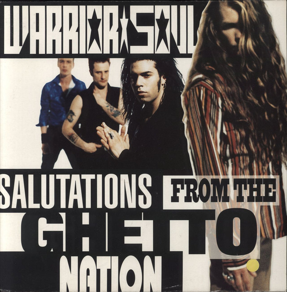 Warrior Soul Salutations From The Ghetto Nation - EX Dutch vinyl LP album (LP record) GEF24488
