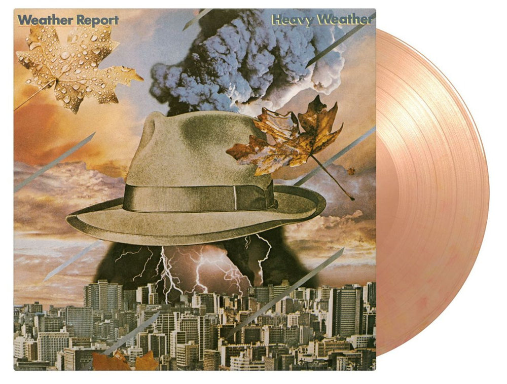 Weather Report Heavy Weather - Peach Coloured Vinyl 180 Gram UK vinyl LP album (LP record) MOVLP423