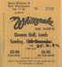 Whitesnake Slide It In - 1984 - EX + Ticket UK tour programme WHITRSL855825
