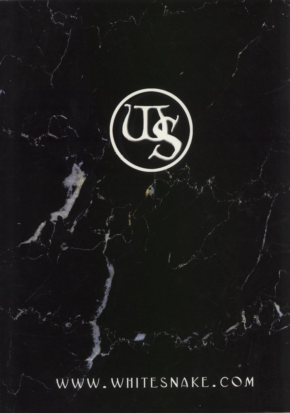 Whitesnake World Tour 2003 + Ticket UK tour programme